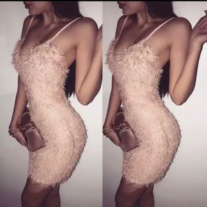 Pink party dress